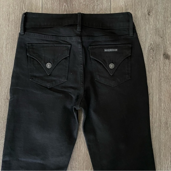 Hudson Ladies' Slim Straight Leg Jean Black Size 4 - Picture 11 of 14